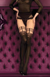 Ballerina 394 Tights - Skin & Nero (Black) - Smooth, Comfortable & Durable Hosiery