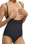 Control Body 510184 Open Bust Shaping Body Nero