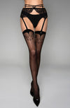 Black Secret BS141 Stockings Black With Lurex