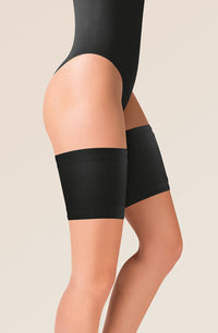 Gabriella Satin Thigh Band 510 Black