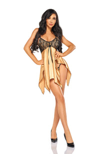 Beauty Night BN6644 Julieta Chemise Gold