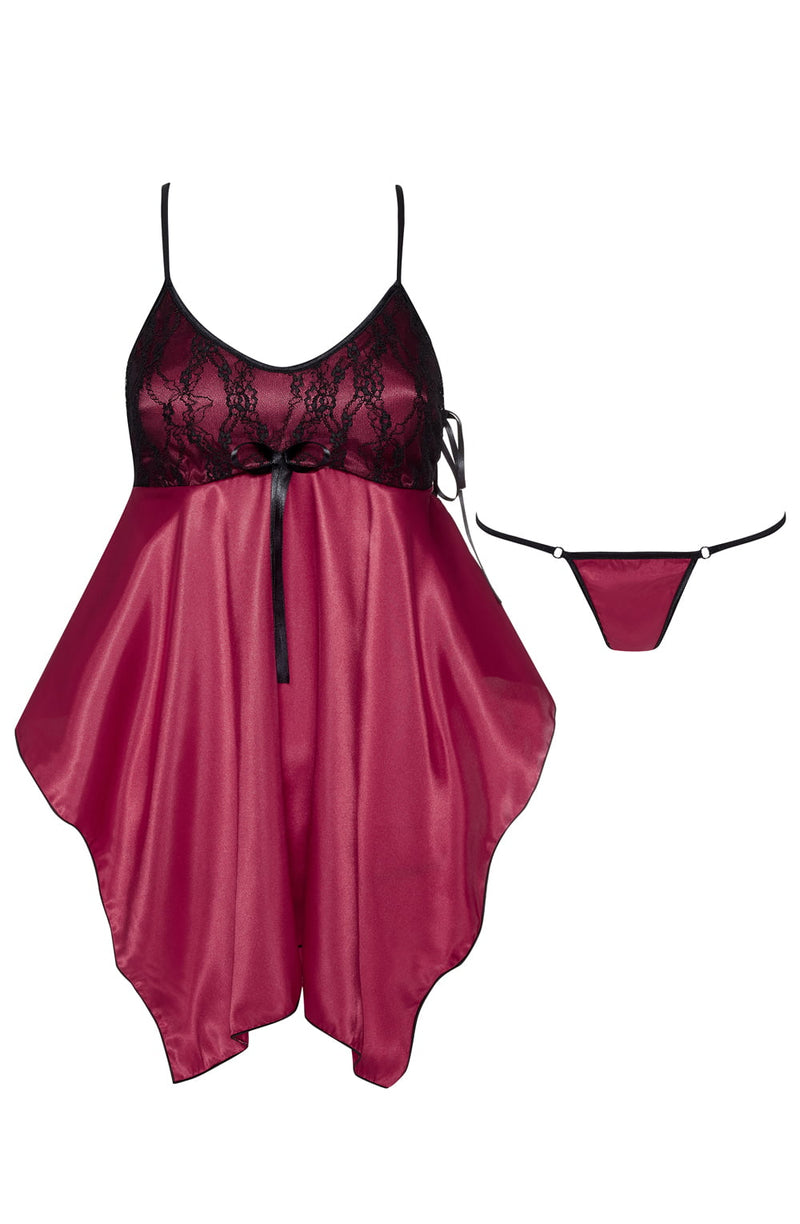 Beauty Night BN6645 Julieta Chemise Purple