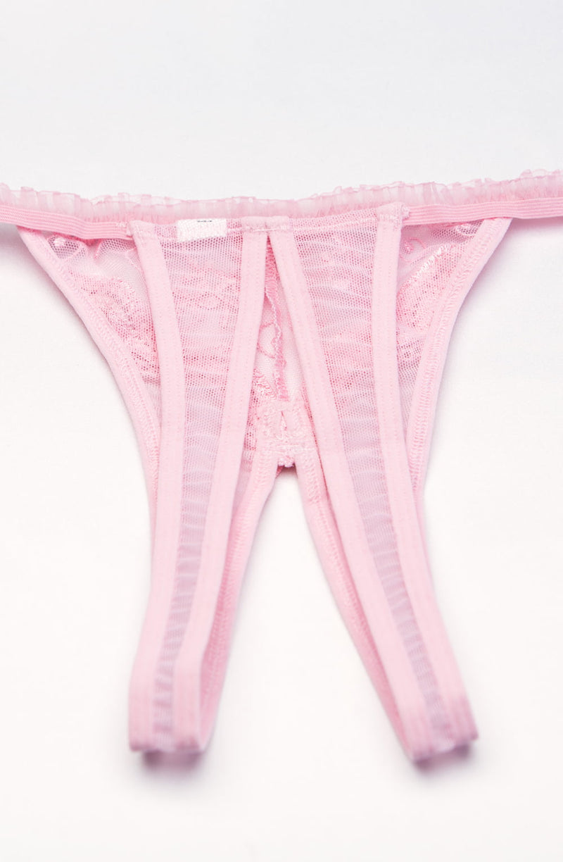 Shirley of Hollywood Pink Thong – Stylish, Comfortable, and Sexy Lingerie for Women