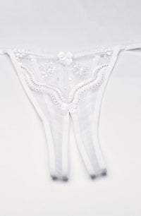 Shirley of Hollywood 10 Thong White