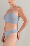 The TENCEL™ High Leg Brief Storm Grey