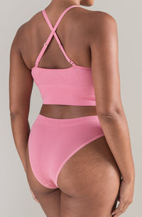 The TENCEL™ High Leg Brief Rose Pink