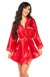 Beauty Night BN6670 Sherie Peignoir Red