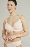 The Stretch Boss Full Cover Bra Blush Pink Up to G Cup