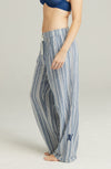 The Classic Trouser French Navy Stripe