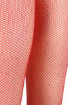 YesX YX852 Sparkly Fishnet Red