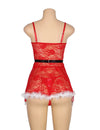 YesX YX875 Christmas Sexy Floral Babydoll