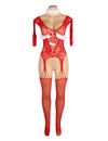 YesX YX878 Christmas Fishnet Bodystocking