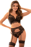 YesX YX987 Lingerie Set Black