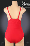 YesX YX967 One Piece Swimsuit Red