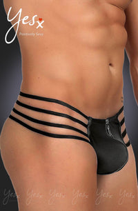 YesX YX971 Men's Thong Black