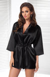 Irall Aria Dressing Gown Black