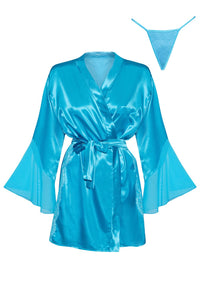 Beauty Night BN6659 Marlene Peignoir Turquoise