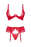 Beauty Night BN6696 Rose Set Red