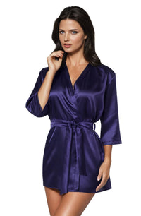 Irall Aria Dressing Gown Navy