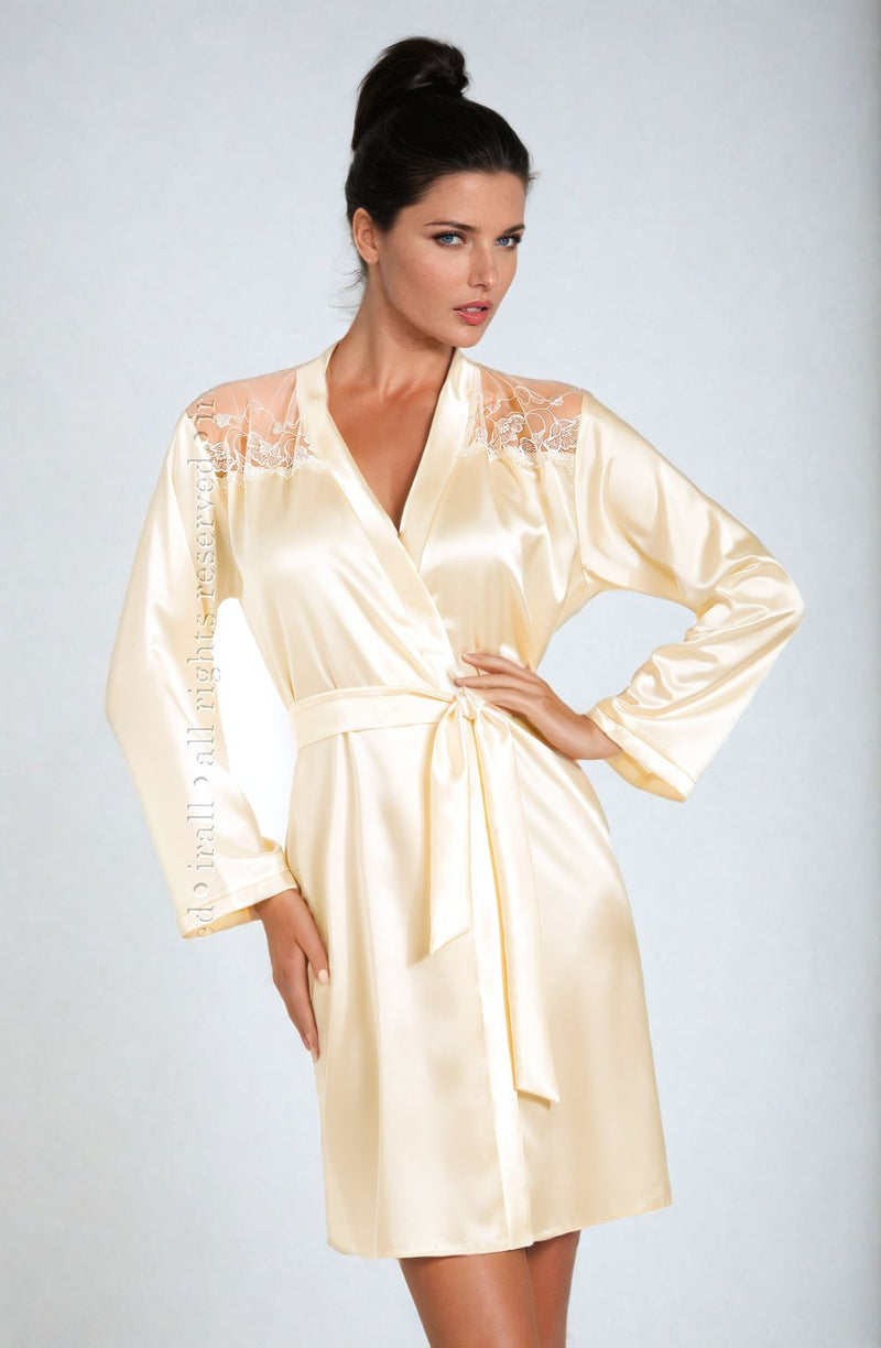 Irall Daphne Dressing Gown Cream