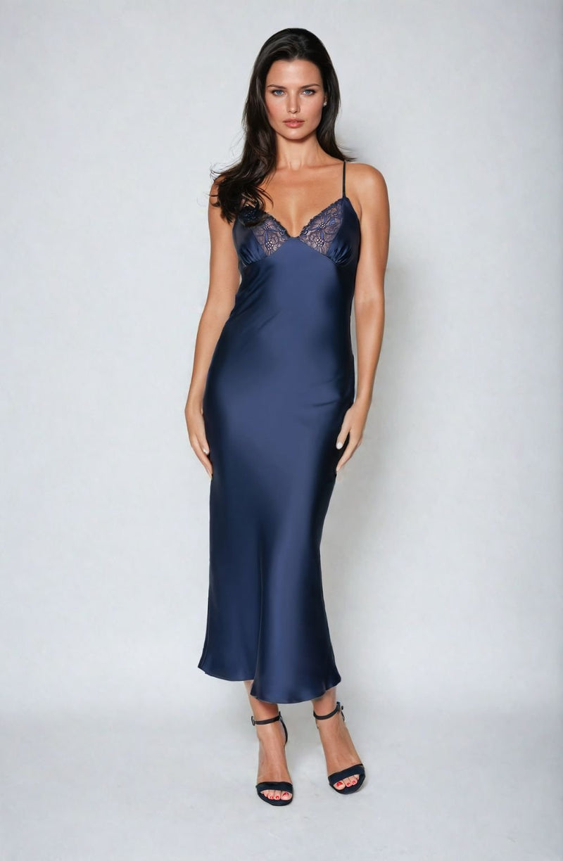 Irall Yoko Nightdress Navy Blue