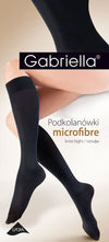 Gabriella Microfibre 501 Knee Highs Grafit