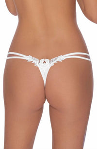 Roza Agnez Thong White