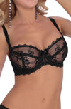 Roza Kalisi Soft Cup Bra Black