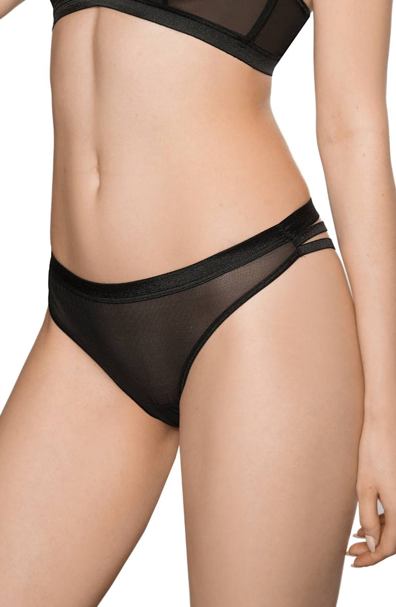 Roza Lisbet Black THONG