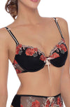 Roza Natali Black Bra